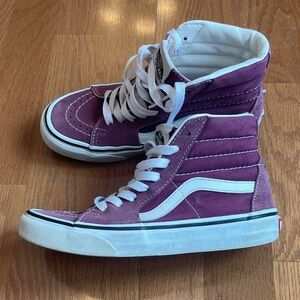 Vans Purple High-Top Sneakers